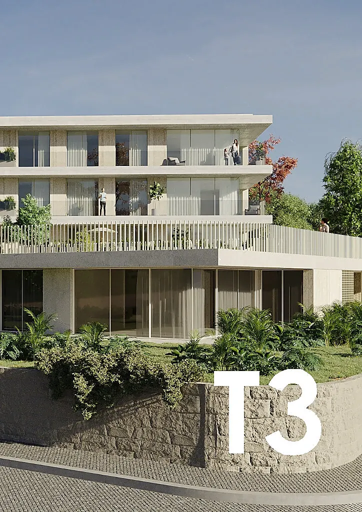 Planta representativa de apartamento T3
